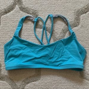 Lululemon Free to Be Bra in Angel Blue in Size 10
